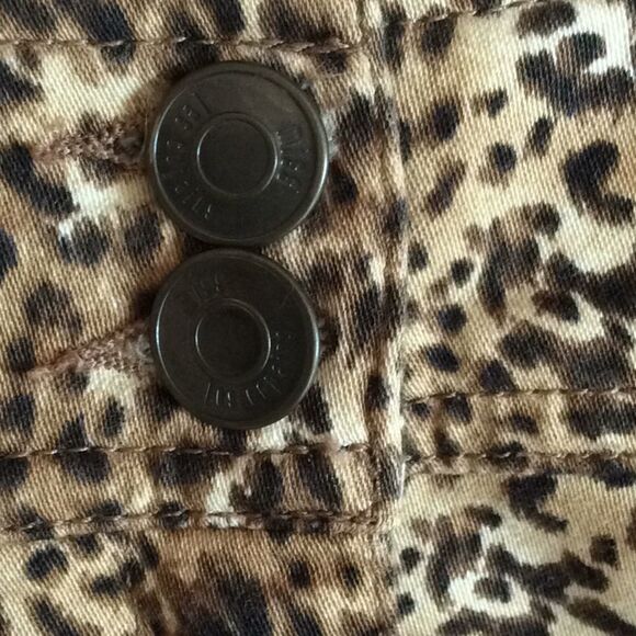 Miss Les Copains leopard skirt from France NWOT size 44 FR - Picture 7 of 12